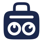 Boombox SVG Icon